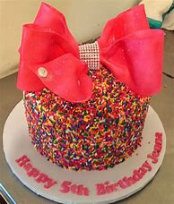 Image result for Jojo Siwa Bow Cake