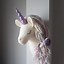Image result for Unicorn Head On Wall