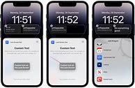 Image result for Text Message On iPhone Lock Screen