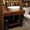 Image result for Rustic Wood Bath Vanities