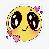 Image result for Love Heart Eyes Emoji Stickers