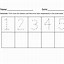 Image result for Tracing Numbers 1 5 Worksheets