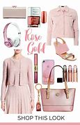 Image result for Rose Gold Accessories Outfit Inspo