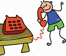 Image result for Making Phone Call Cartoon