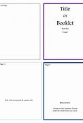 Image result for Booklet Pages