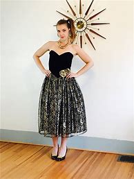 Image result for 80s Fashion Dress