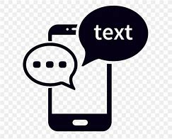 Image result for Text Clip Art Cell Phone