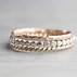 Image result for Silver Rose Gold Stackable Rings