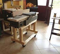 Image result for Homemade Jointer Stand