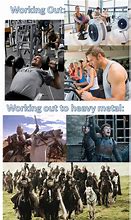 Image result for Heavy Metal Gym Memes