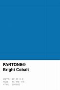 Image result for Cobalt Blue Color Chart
