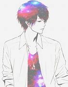 Image result for Anime Boy Galaxy Drawing