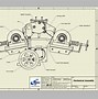 Image result for Simple Mechanacal Engineering Drawing CAD 2D