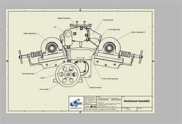 Image result for Mechanical Drawing Samples