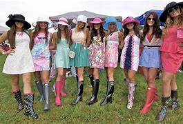 Image result for Kentucky Derby Infield Attire