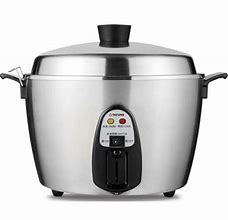Image result for Stainless Steel Tatung Rice Cooker