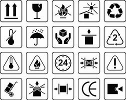 Image result for Symbols On Phone Packaging