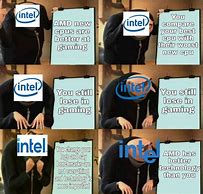 Image result for Intel Logo Meme
