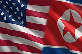 Image result for North Korea and US Flag