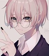 Image result for Anime Characters Boy with Glasses