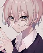 Image result for unique anime boys with glasses