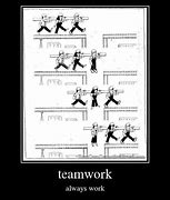 Image result for Teamwork Demotivational Poster
