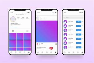 Image result for Instagram UI Template