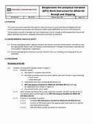 Image result for Work Instruction Template.doc
