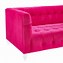 Image result for Hot Pink Magenta Velevet Couch