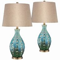 Image result for Teal Ceramic Table Lamps