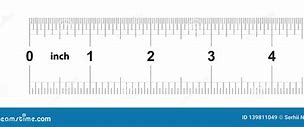 Image result for How Long Is 4 Inches On a Ruler