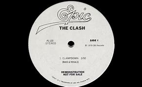 Image result for The Clash Clamp Down 45 RPM
