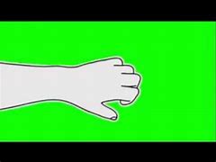 Image result for Anime Hand Greenscreen