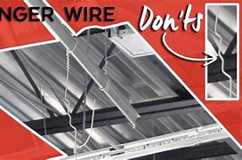 Image result for Ceiling Support Wires