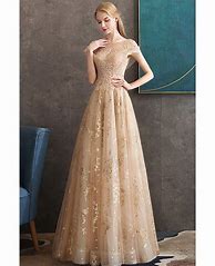 Image result for Champagne Gold Gown