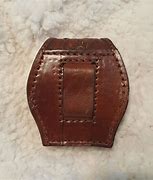 Image result for Brown Leather Handcuff Case