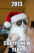 Image result for Grumpy Cat New Year's Eve