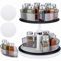 Image result for Plastic Lazy Susan Turntable