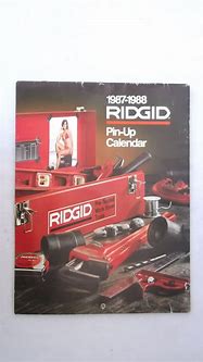 Image result for Ridgid Tool Calendar 1980