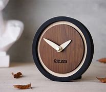 Image result for Wood Desk Clock