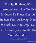 Image result for 1 Thessalonians 4:2