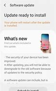 Image result for Samsung Galaxy Software Update Restart