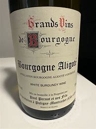 Image result for Paul Pernot ses Bourgogne Aligote