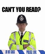 Image result for British Police Vest Meme