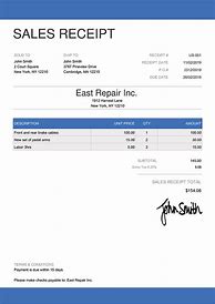 Image result for Receipt Layout