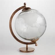 Image result for Decorative Glass World Globe