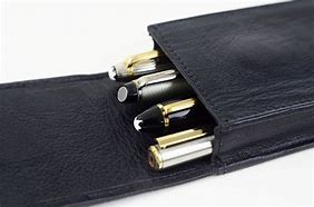 Image result for Pen Holder Leather Four