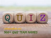 Image result for Quiz Names