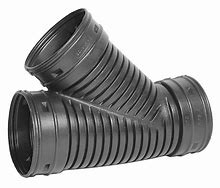 Image result for Corrugated Drainage Pipe Fittings