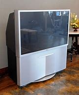 Image result for What is the largest rear projection TV?